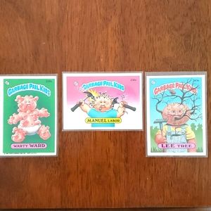 3LOT 86 GARBAGE PAIL KIDS